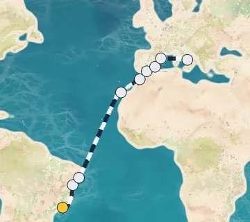 17 Night Rio to Naples cruise