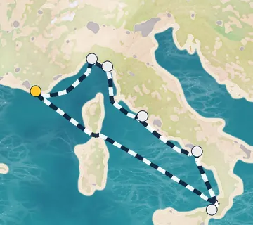 7 Night Toulon to Toulon cruise