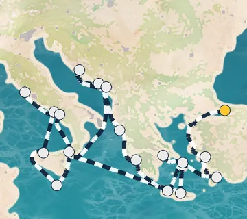 21 Night Istanbul to Athens cruise