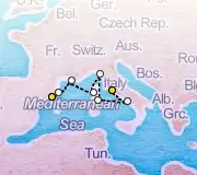 7 Night Barcelona to Rome cruise