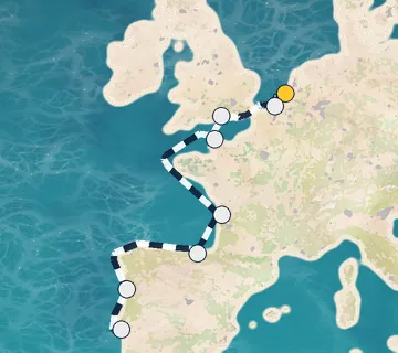 9 Night Rotterdam to Lisbon cruise