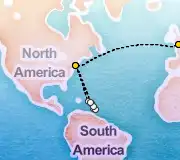 20 Night New York to London cruise