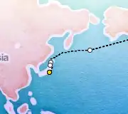 15 Night San Francisco to Tokyo cruise