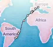 20 Night Savona to Sao Paolo cruise