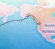 22 Night Vancouver to Tokyo cruise