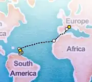 19 Night Marseille to Pointe-a-Pitre cruise