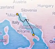 2 Night Bari to Venice cruise