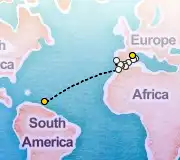 21 Night Barcelona to Barbados cruise