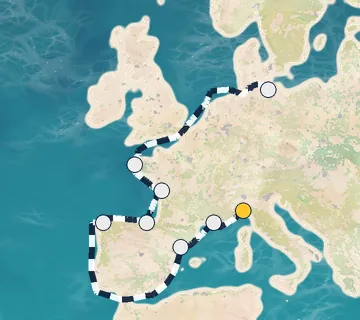 11 Night Portofino to Berlin cruise