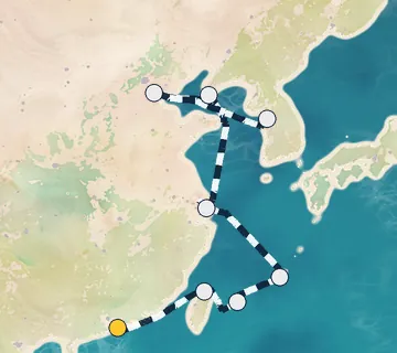 14 Night Hong Kong to Seoul cruise