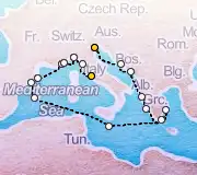 18 Night Venice to Rome cruise