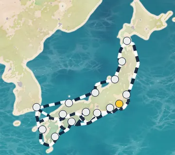 24 Night Tokyo to Tokyo cruise