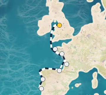 10 Night Liverpool to Lisbon cruise
