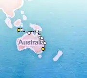 16 Night Bali to Sydney cruise