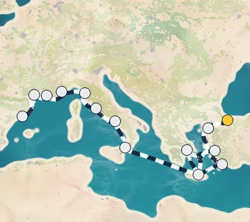 21 Night Istanbul to Barcelona cruise