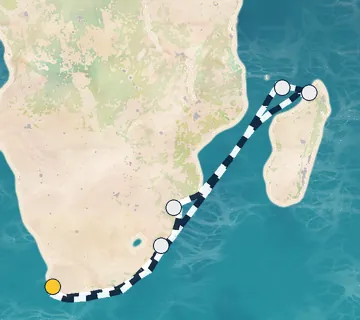 14 Night Cape Town to Cape Town cruise