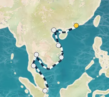 14 Night Hong Kong to Singapore cruise