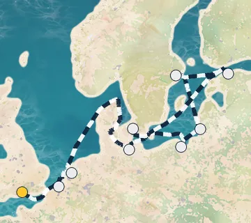 11 Night London to Copenhagen cruise