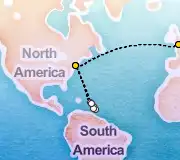 19 Night London to New York cruise