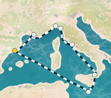 8 Night Barcelona to Barcelona cruise