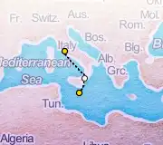 2 Night Rome to Valletta cruise