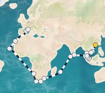 47 Night Hong Kong to Marseille cruise