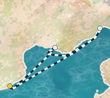 4 Night Barcelona to Barcelona cruise