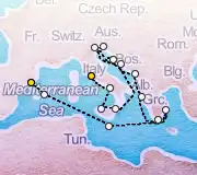 17 Night Rome to Barcelona cruise