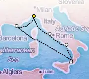 6 Night Portofino to Portofino cruise