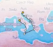 9 Night Rome to Trieste cruise