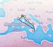 7 Night Savona to Savona cruise