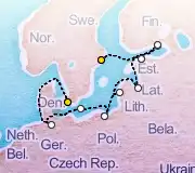 10 Night Copenhagen to Stockholm cruise