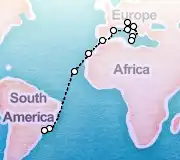 22 Night Rio to Venice cruise