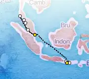 14 Night Bali to Singapore cruise