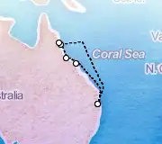 8 Night Brisbane to Brisbane cruise