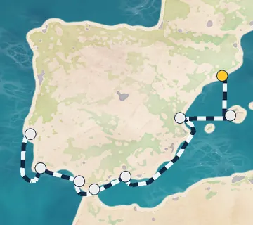 7 Night Barcelona to Lisbon cruise