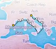 11 Night Barcelona to Venice cruise