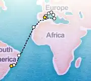 21 Night Sao Paolo to Valencia cruise