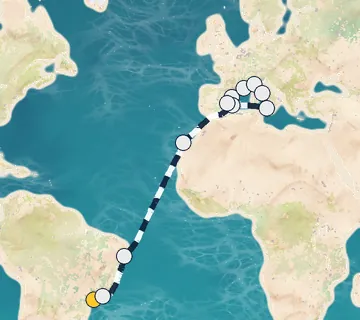 21 Night Sao Paolo to Valencia cruise