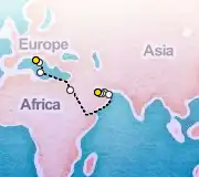 20 Night Doha to Rome cruise