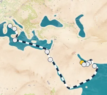 20 Night Doha to Rome cruise