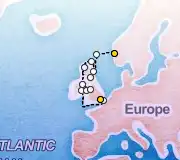 14 Night Tilbury to Bergen cruise