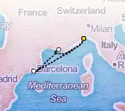4 Night Savona to Savona cruise