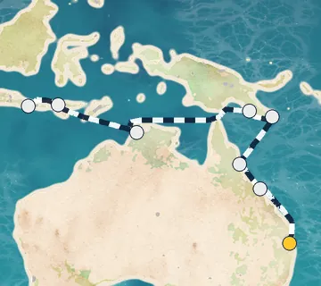 14 Night Brisbane to Bali cruise