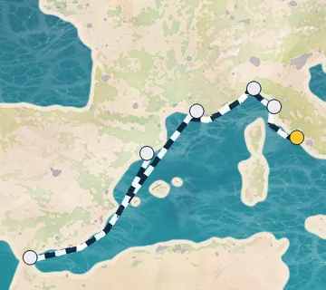 7 Night Rome to Barcelona cruise