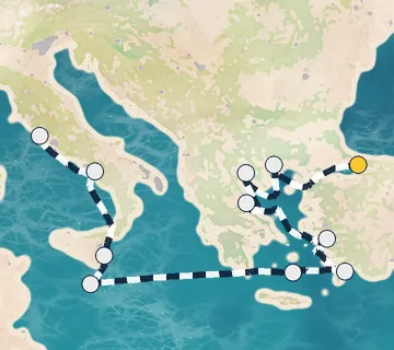 11 Night Istanbul to Rome cruise