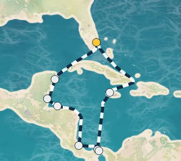 14 Night Ft. Lauderdale to Ft. Lauderdale cruise