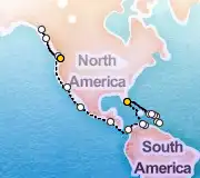 40 Night Seattle to Miami cruise