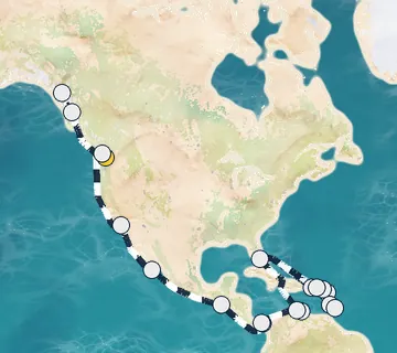 40 Night Seattle to Miami cruise