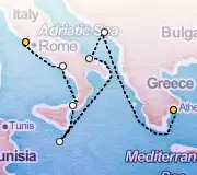 9 Night Rome to Athens cruise